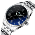 Montres étanches pour hommes ceinture en acier