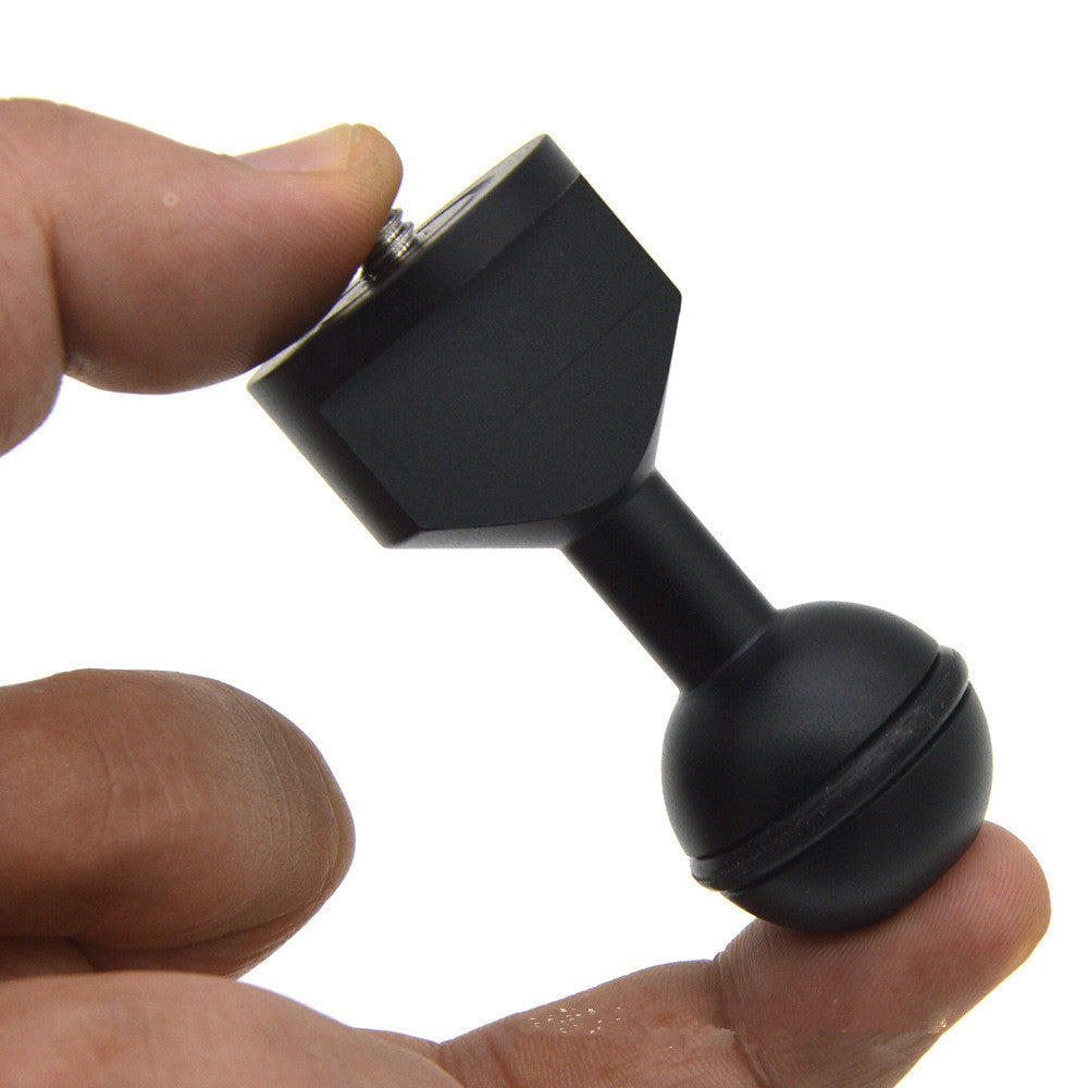 Caméra de plongée Accessoires vidéo Extensions Butterfly Clamp Head Bracket