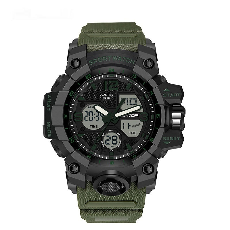 Électronique Jeunes Étudiant Mode Tendance Cool Montre pour hommes
