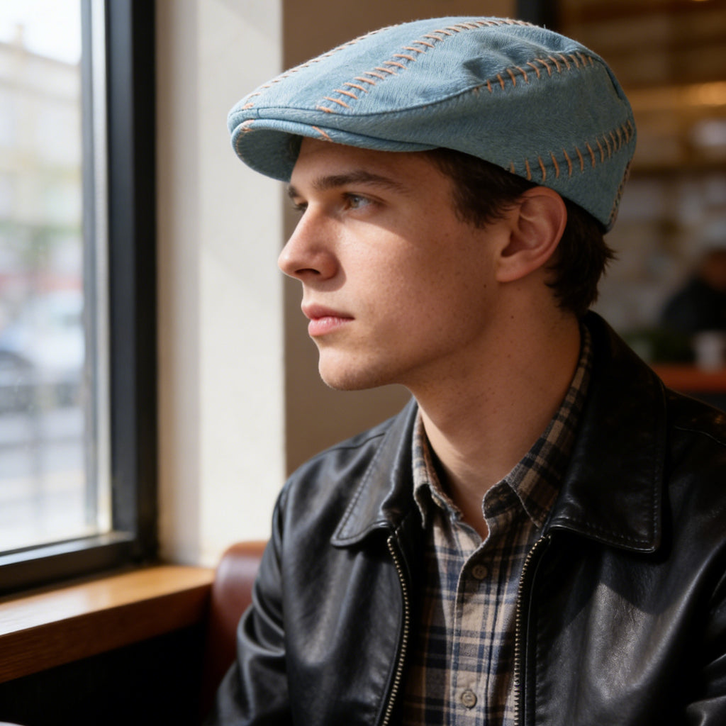 Chapeau avant Soft-top avec couture de couleur solide