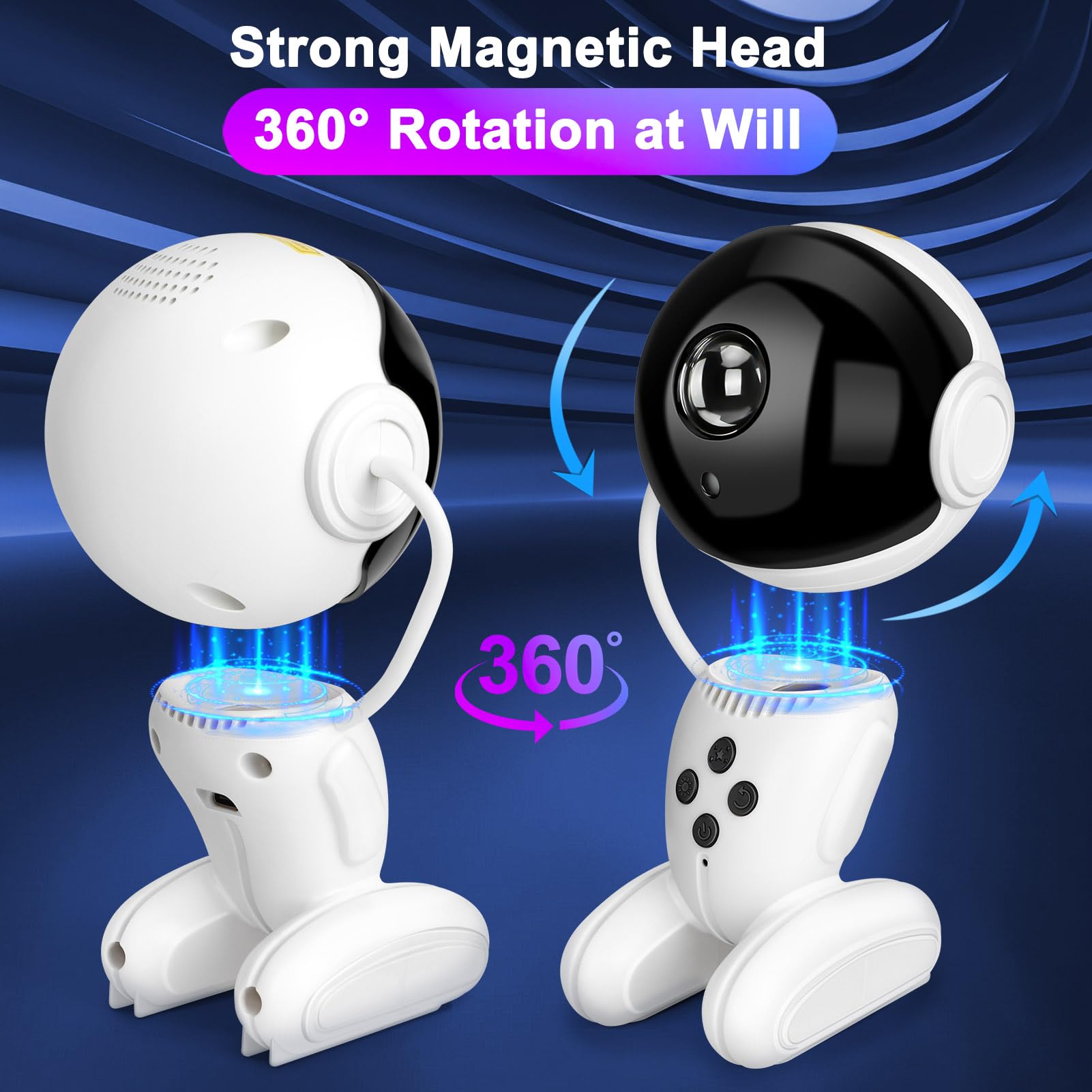 Astronaute Galaxy Night Light