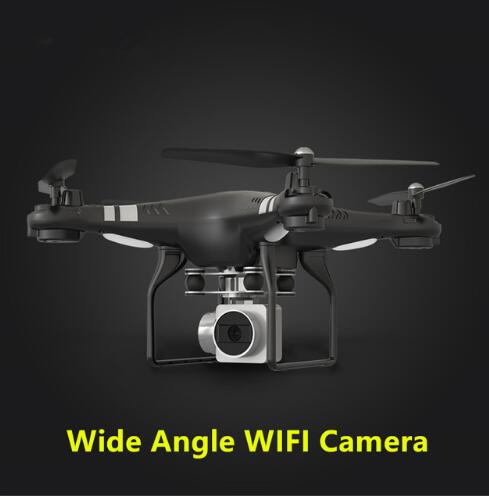 SH5H Mini télécommande Hélicoptère sans pilote 1080P Large Angle WIFI FPV