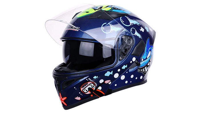 Casque de course moto casque