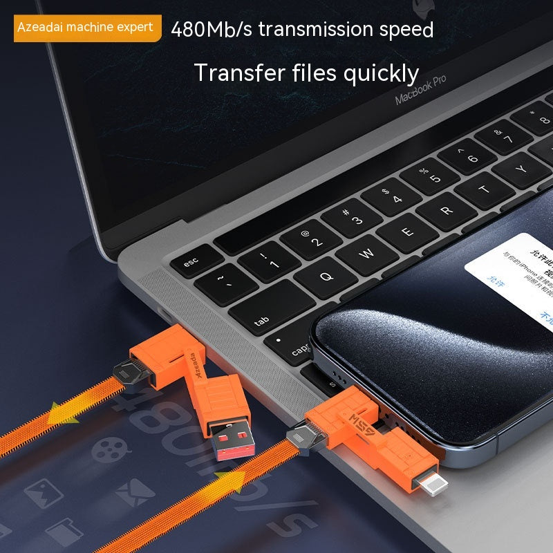 Armor Series 65W câble de données de charge rapide deux Drag deux