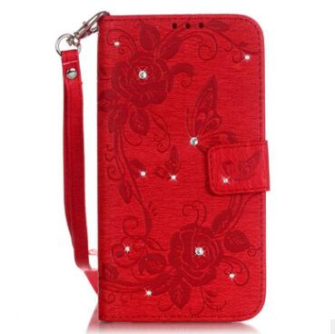 Compatible avec compatible avec Stick Embossed Butterfly Iphone7 Mobile Phone Case S7 Card