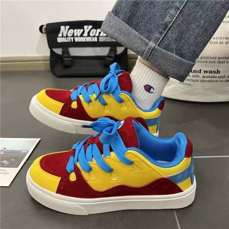 Platform Sneakers Épaisseur Semelle légère Confortable Respirant Chaussures Casual