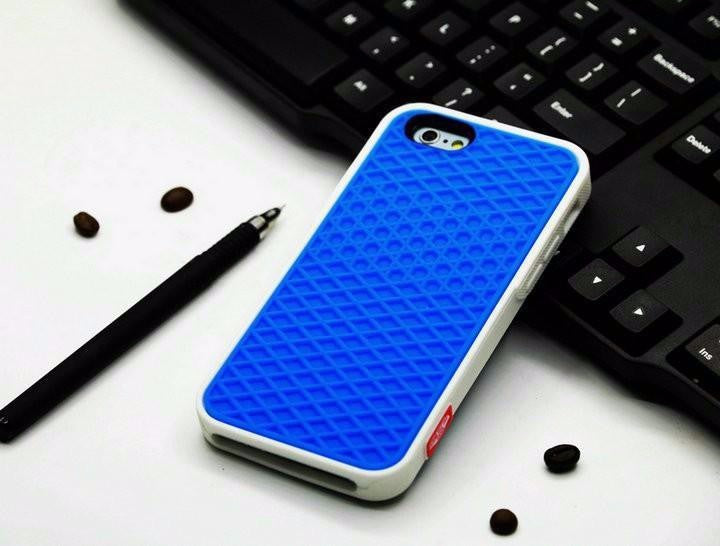 Étui de téléphone en silicone à semelle de gaufre