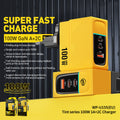 Fiche de charge Gallium Nitride Mecha Chargeur à port multiples Charge rapide pliable