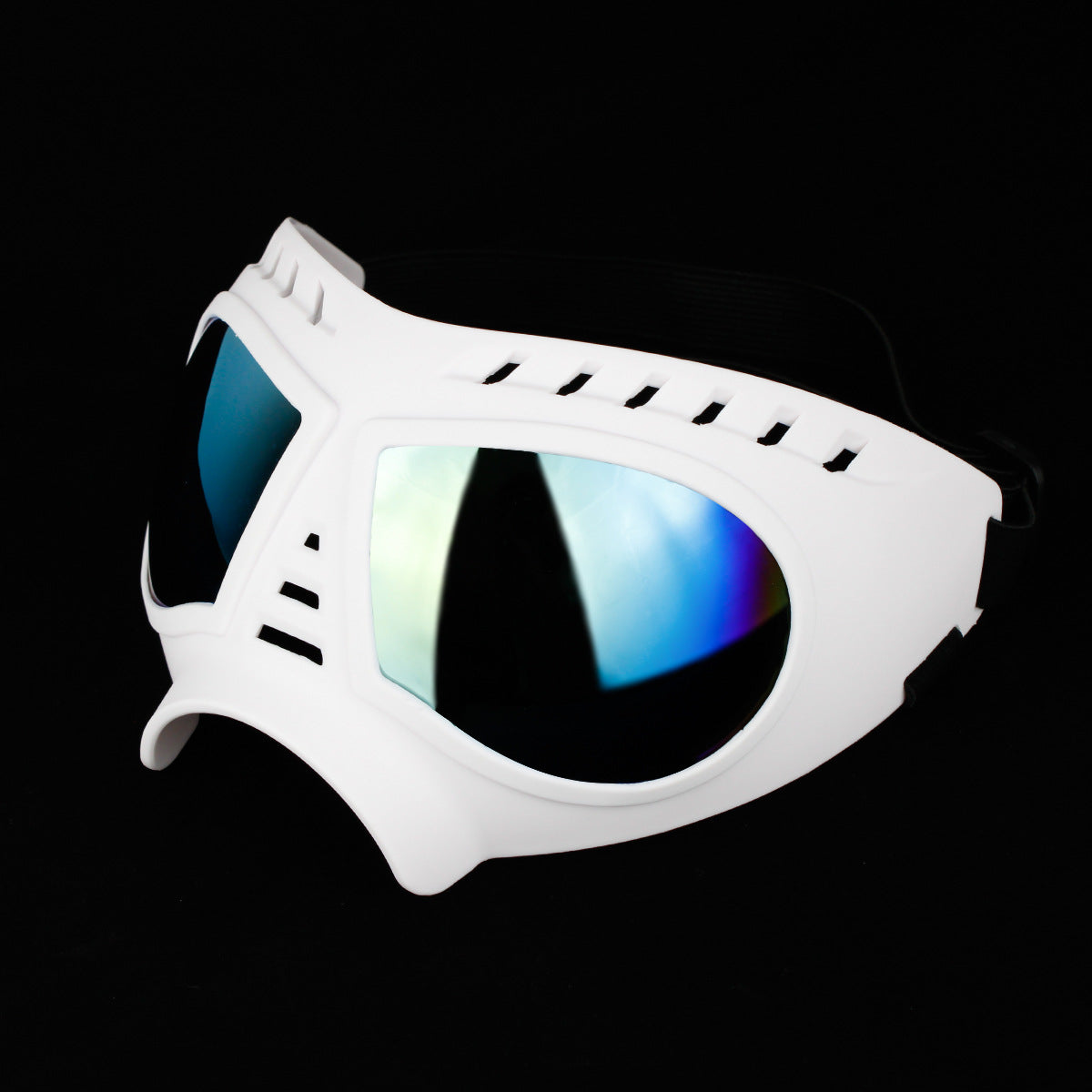 Grandes lunettes de soleil à encre de chien