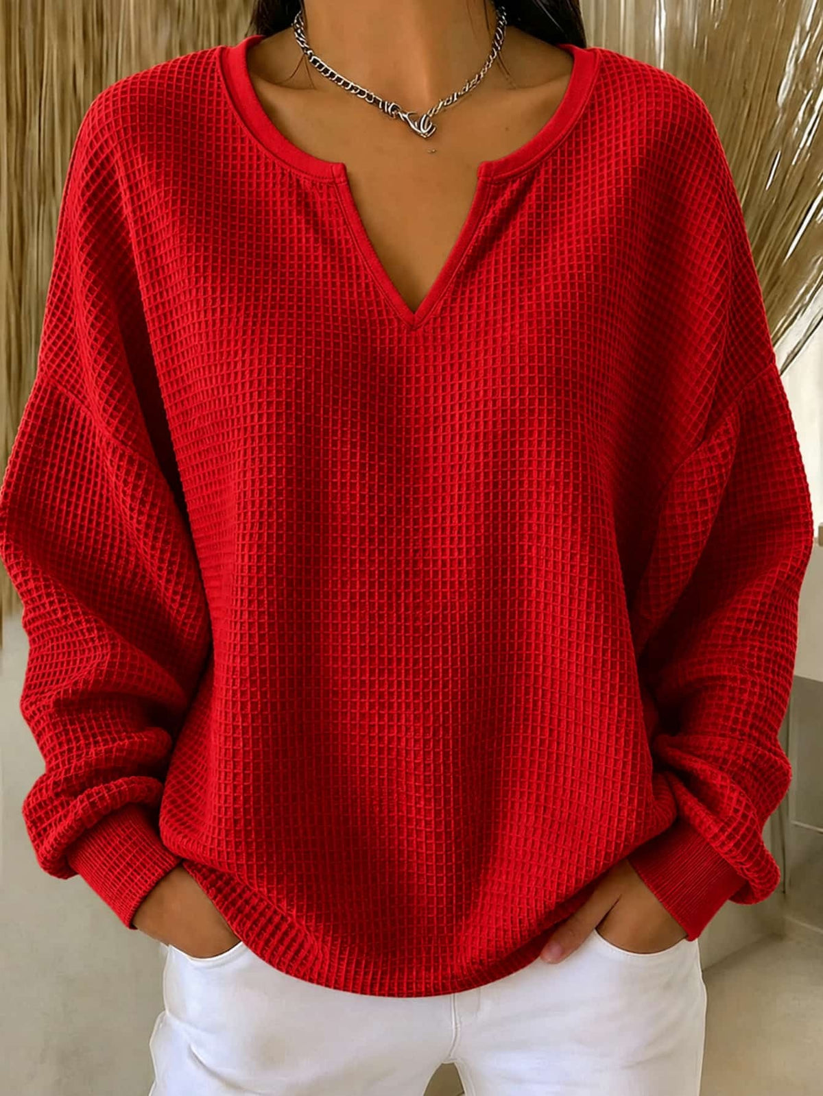 Tee-shirt à manches longues à manches longues pour femmes