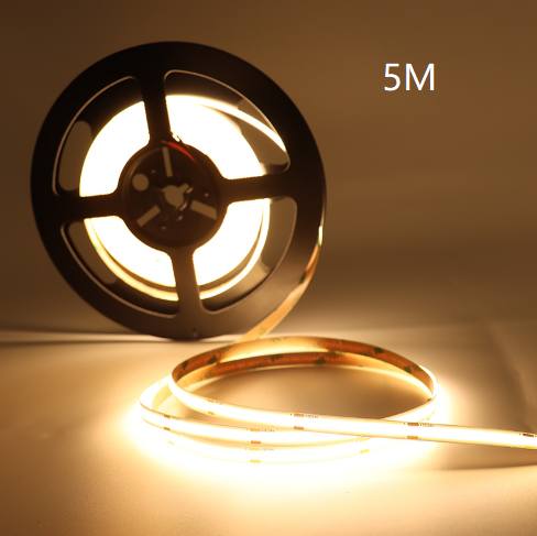 480 Couleur Température COB Light Strip Neon 24V Flexible Embedded