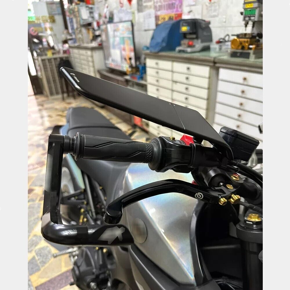 2x Rétroviseurs d'aile à vent de moto