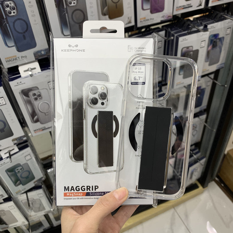 Boîtier de téléphone magnétique de 15 pouces avec protection de chute intégrale du corps