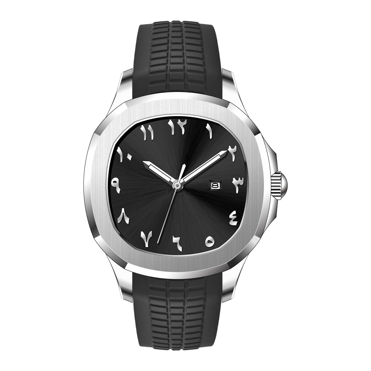 Montre Quartz étanche Classic Grenade bracelet en silicone