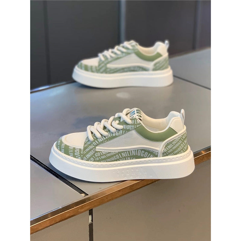 Bas épais résistant à l'usure Board Shoes Breathable Mode Casual Sneaker