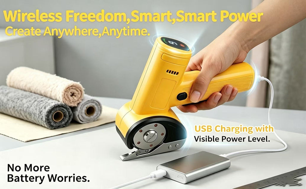 4V Cordless Electric Scissors