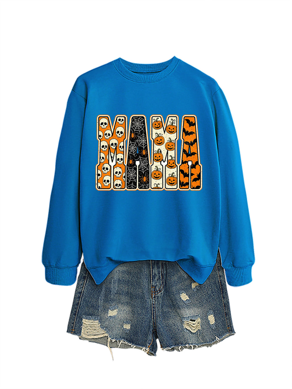 Hoodie d'Halloween pour femmes avec araignée de crâne et Jack-o-lantern Designs