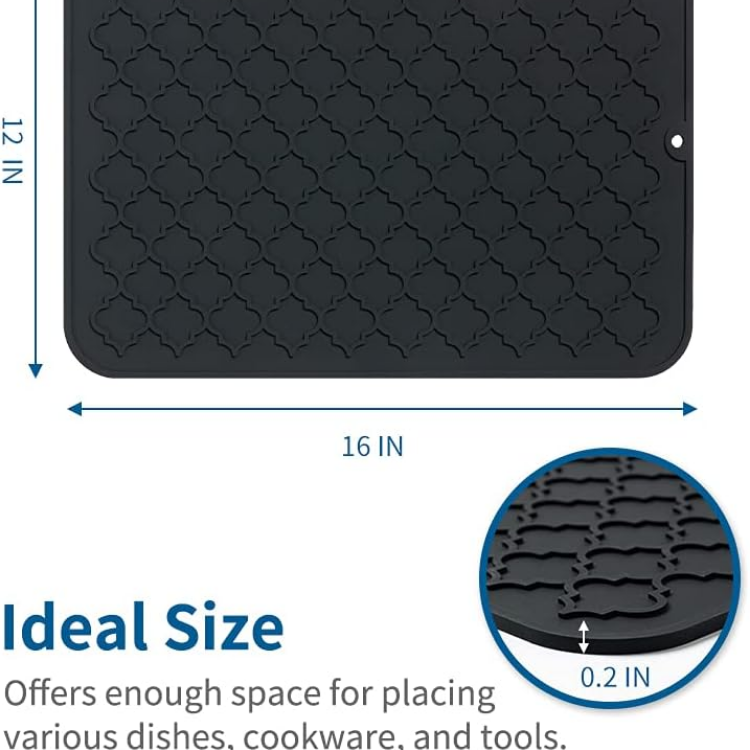 Kitchen drying mat - Silicone kitchen drying mat