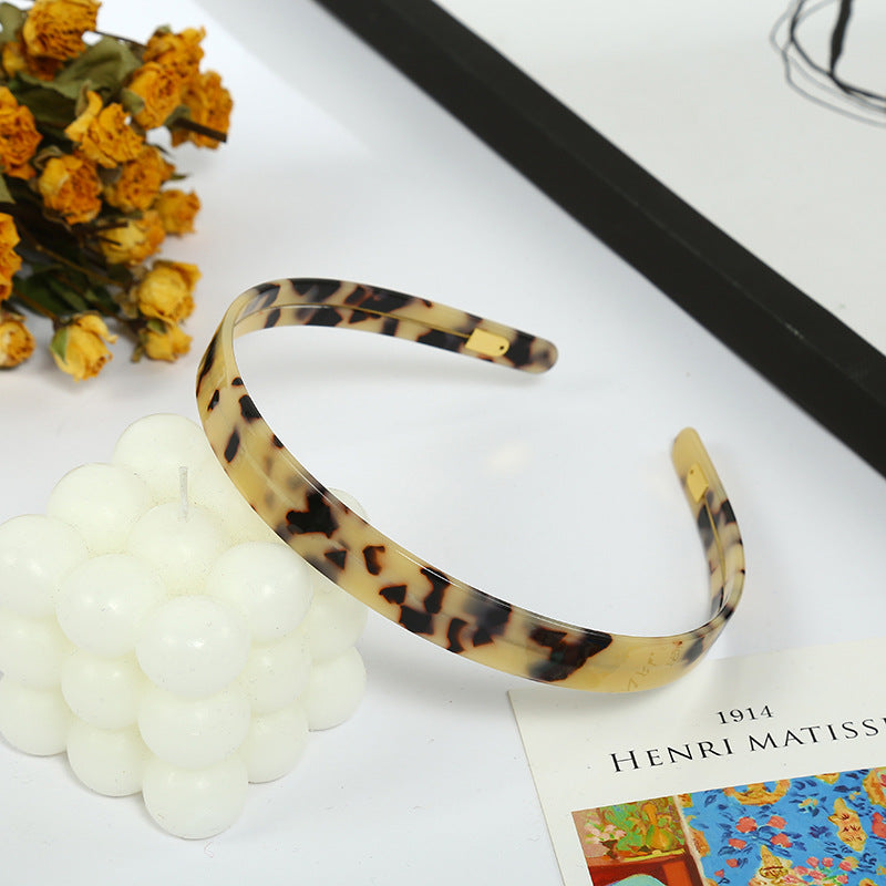 Style coréen Ins ornement Acétate Accessoires capillaires Hawksbill Couleur Bandeau