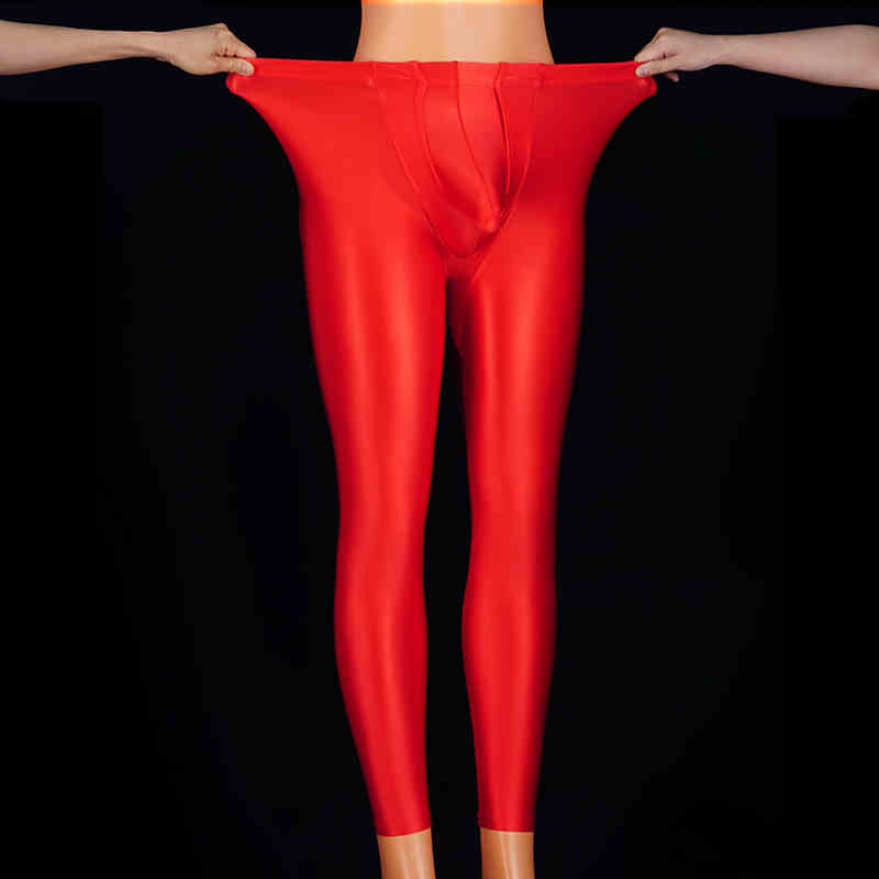 Shiny Sexy Leggings hommes Slim Fit Free Plus Taille