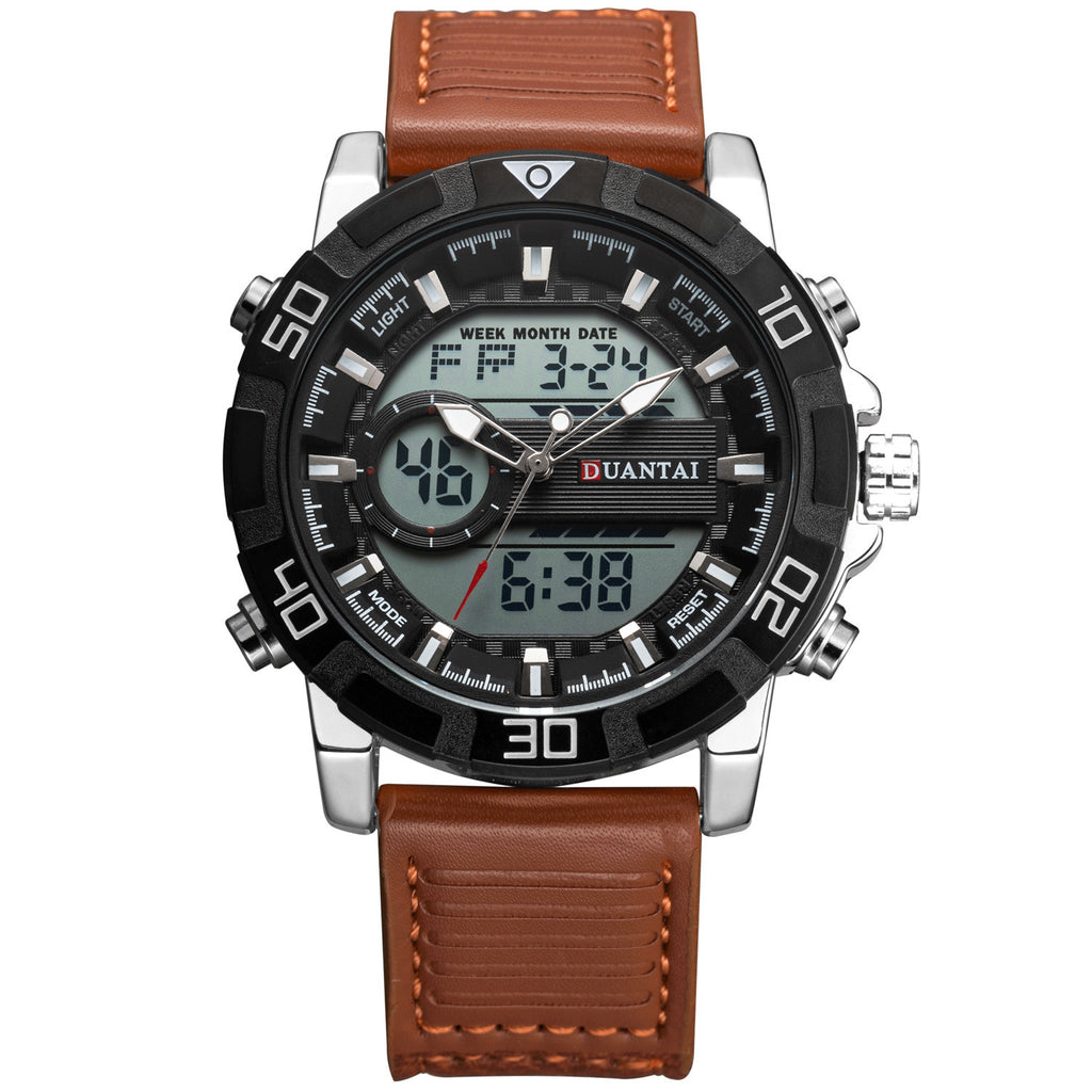 Montre extérieure multi-doubles pour hommes