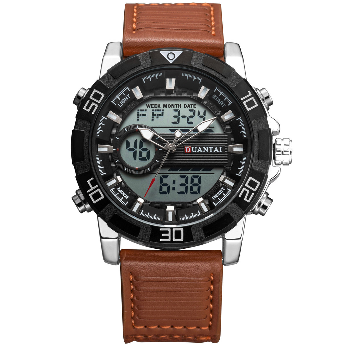 Montre extérieure multi-doubles pour hommes