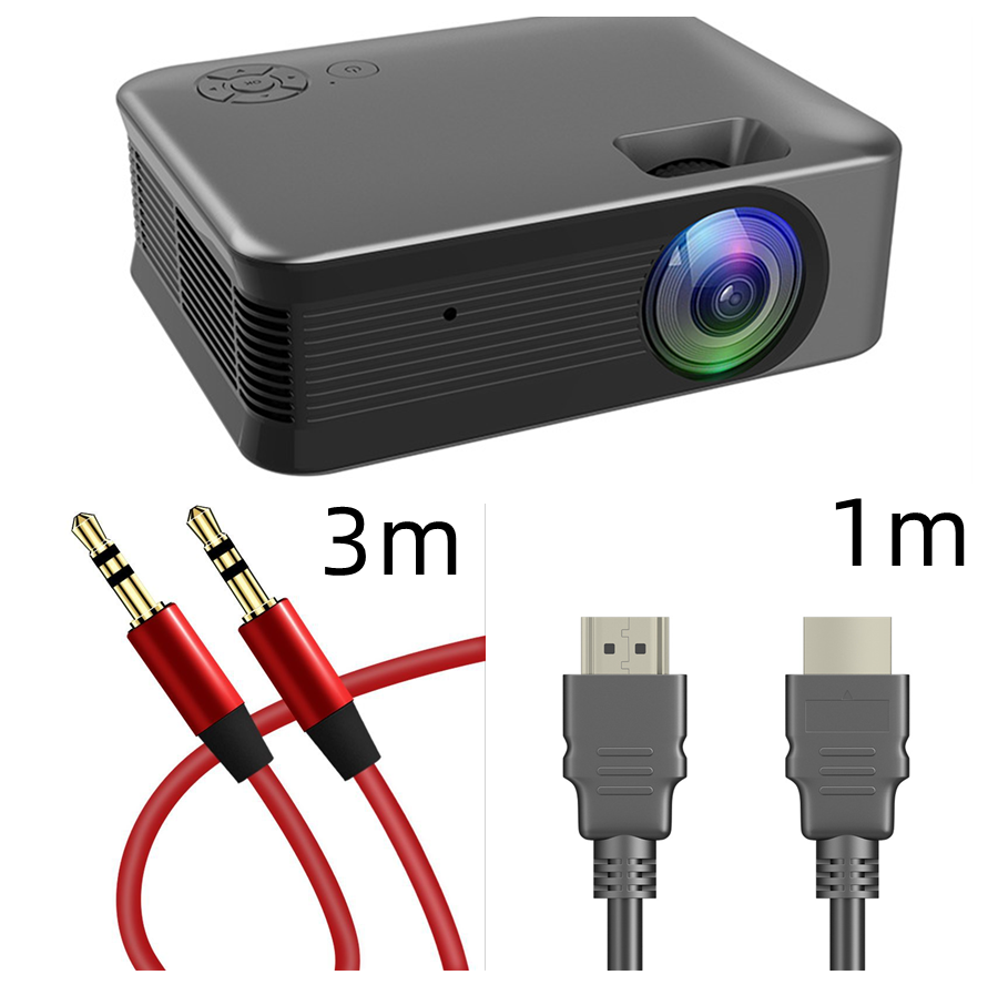 Portable petit sans fil haute définition multifonction intérieur et extérieur projet compact