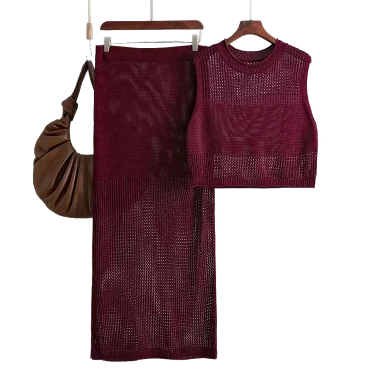 Ensemble de Vestes sans manches Slim-fit de style européen et américain