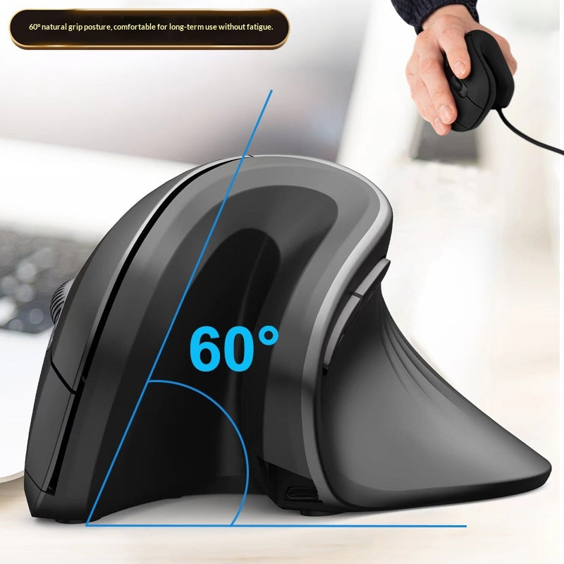 Souris verticale bimode Bluetooth pour ordinateurs portables