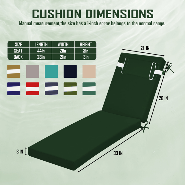 Coussin de salon extérieur de la chaise