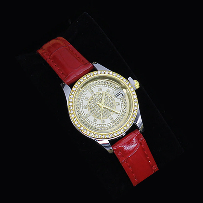 Ladies Montre belle montre de la Saint-Valentin bijoux costume avec décoration