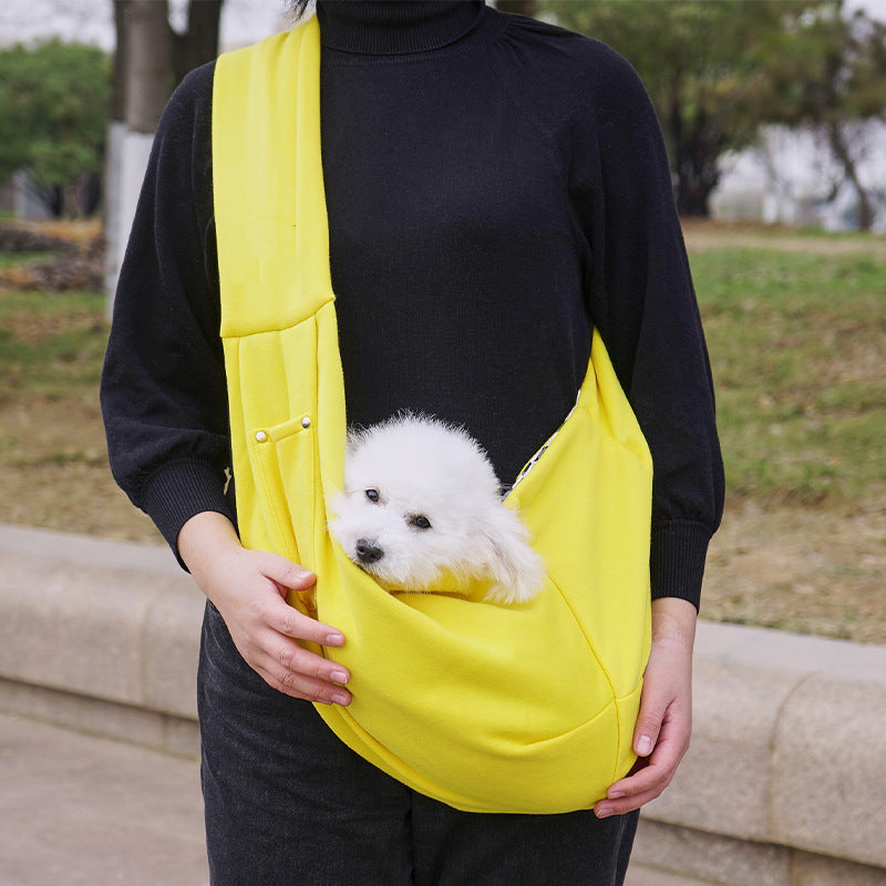 Polyester Pet Crossbody Sac avec poches