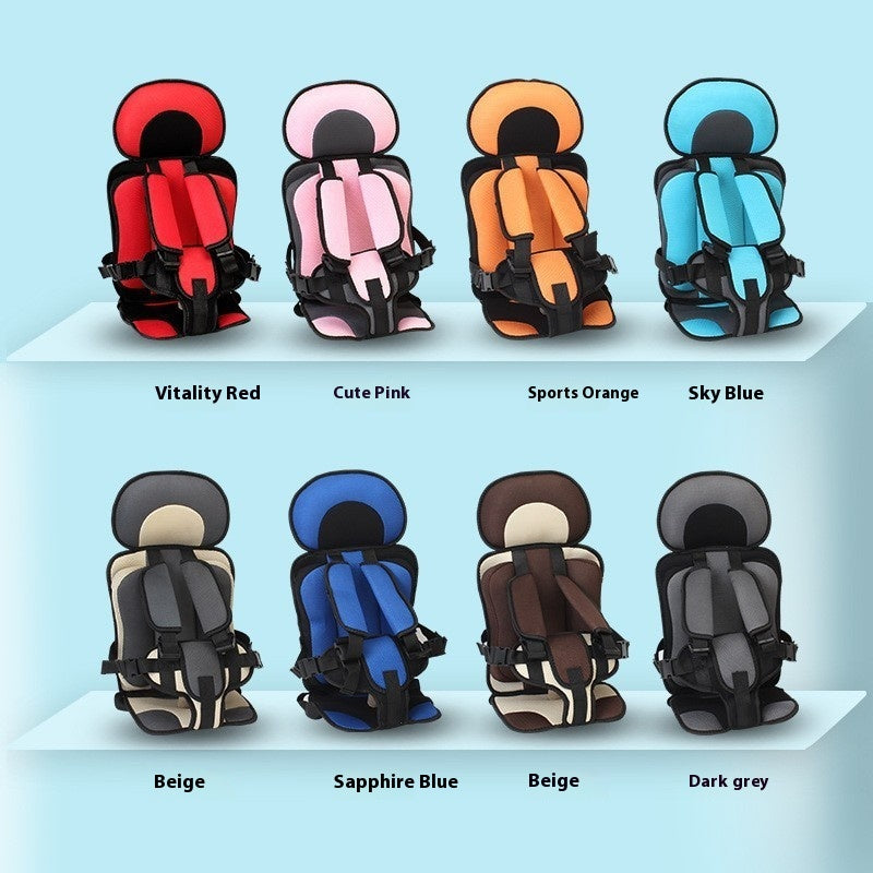 Coussin fixe de siège automobile pour les enfants