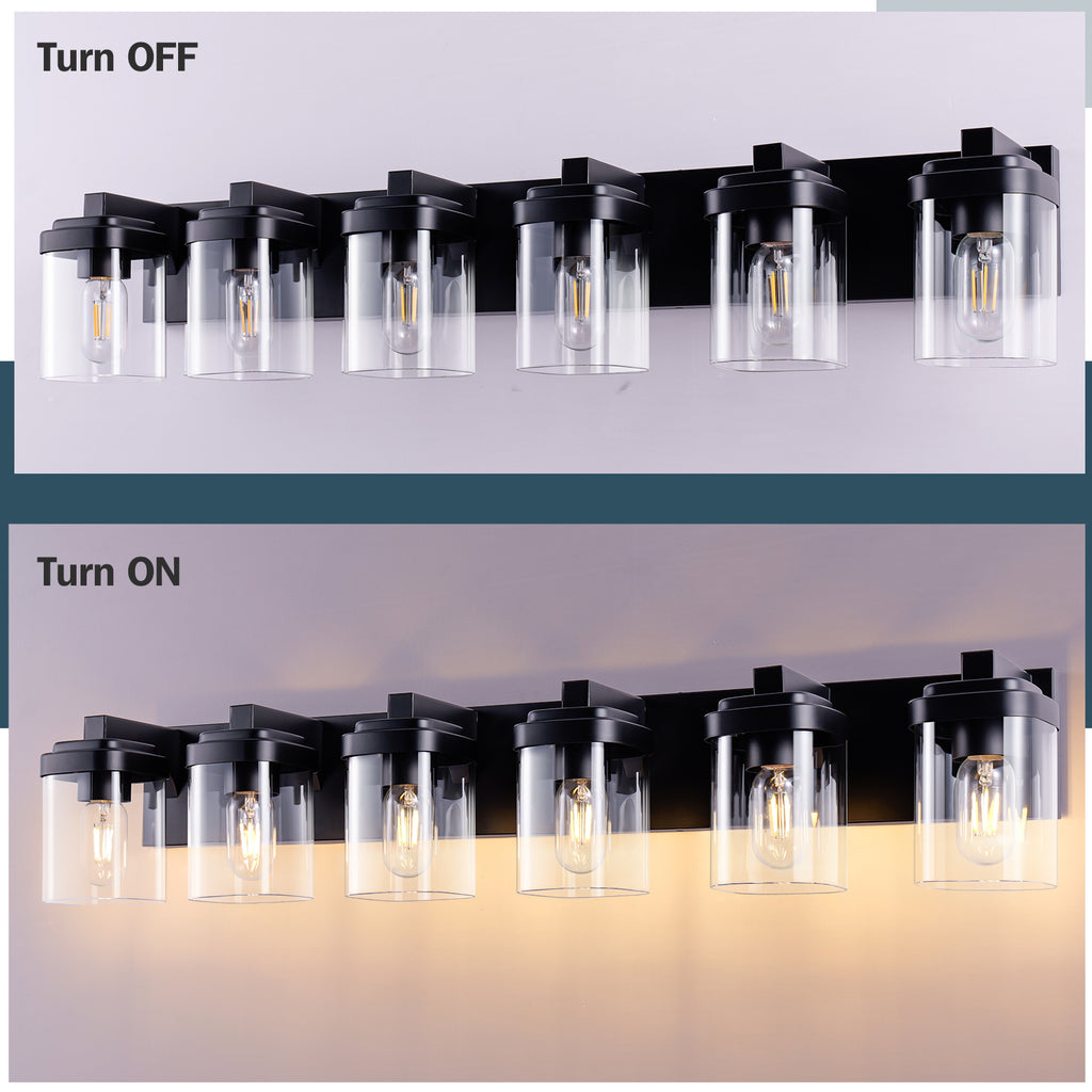 6 Light Bathroom Vanity Light