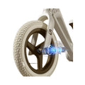 Four-wheel pedal-less children's balance bike