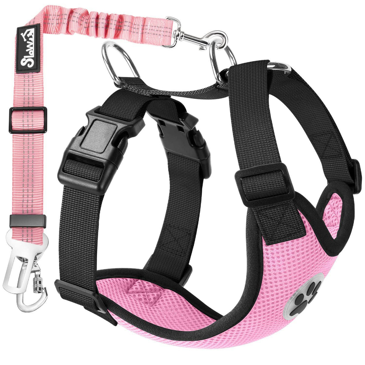 Fournitures pour animaux de compagnie Explosions Amazon Dog Leash Small Dog Vest Cost Strap Reflective Dog Rope Wh