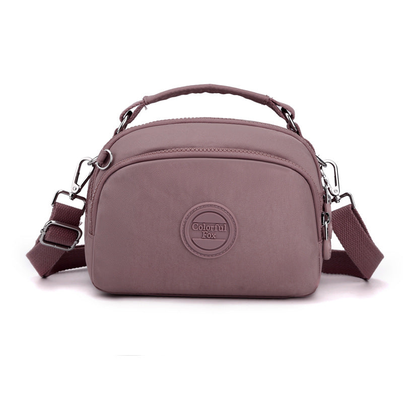 Colorful Fox Mode Mobile Phone Bag Women's Multi-Layer Simple Sac à épaules Satchel Wate