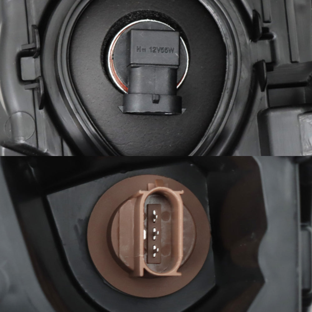 Assemblage de phares noirs adapté à la ligne de fret 2018 côté conducteur Cascadia