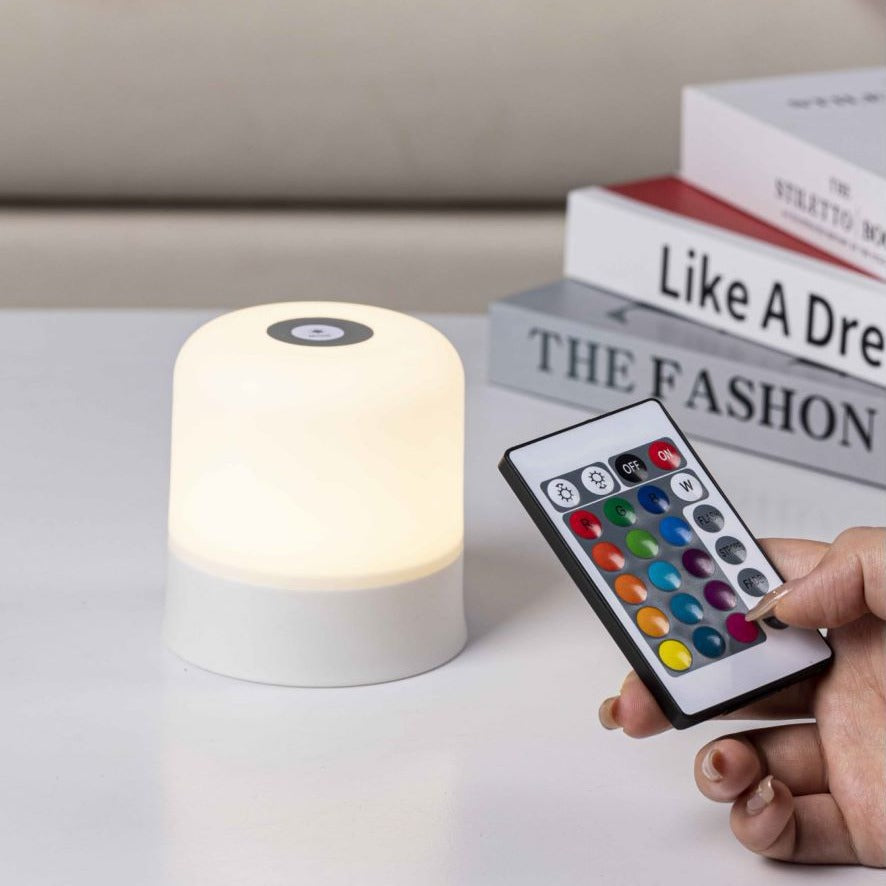 Lampe de chevet rechargeable à activation tactile