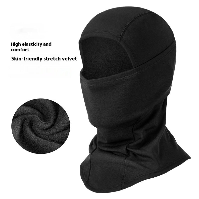 Extérieur Garder chaud et coupe-vent En Masque d'hiver Écharpe de polaire d'extérieur Cold-proof Haze-proof