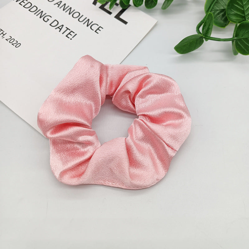 Solid Satin Large Intestine Coiffure