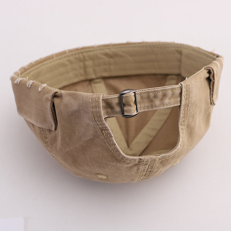Solide-couleur, extensible, réglable, lavé à l'eau Cowbo Vintage Bohême