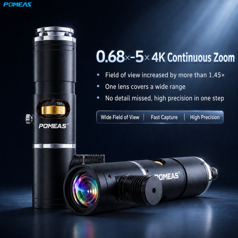 4K Grand objectif de vision de la machine FOV 1 pouce C-Mount Objectif de zoom industriel