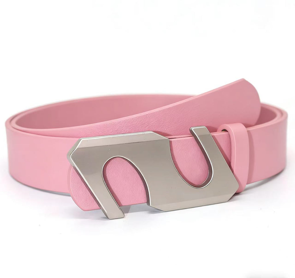 Ceinture en cuir large et rétro-rad Brown avec une sensation premium