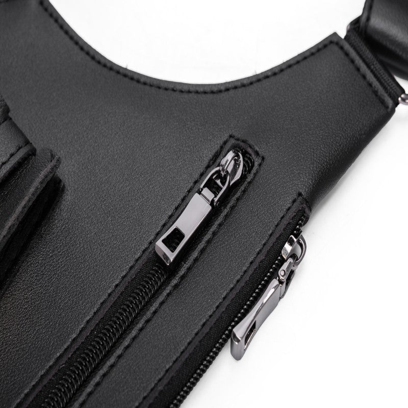 Sac à dos retro pour hommes - Sac à bandoulière réglable pour fauteuil roulant