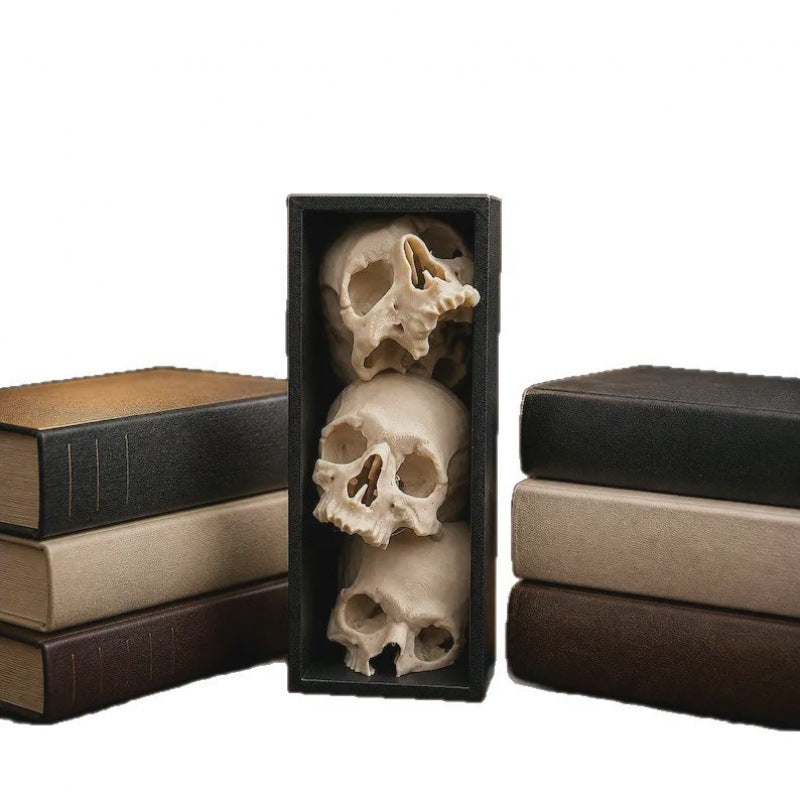 Décoration de carnet de crânes