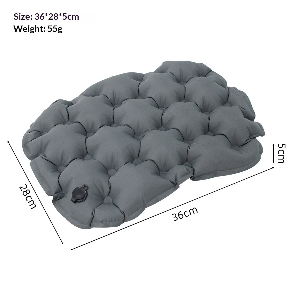 Camping de plein air Coussin de siège gonflable résistant à l'humidité