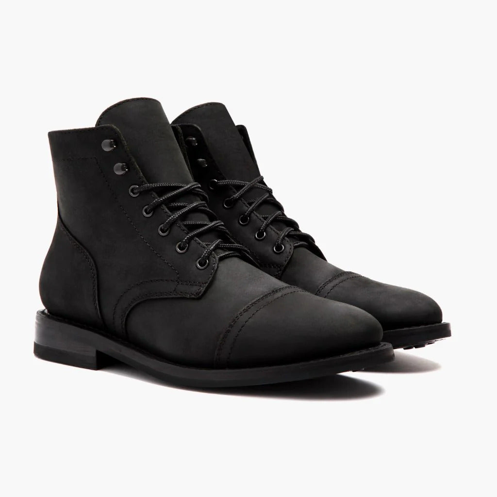 Men's Retro Round Work Boots