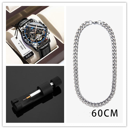 Machinerie automatique de luxe de montre pour hommes