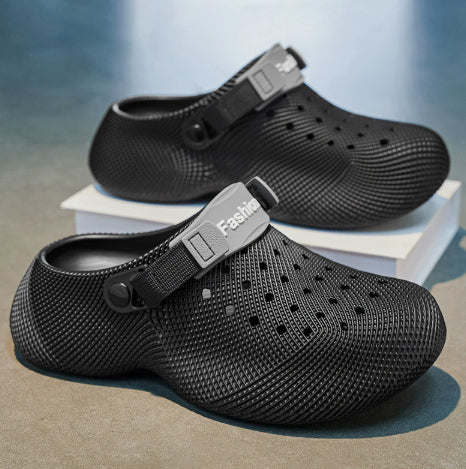 Hommes EVA non glissant Chaussures de plage à semelle épaisse pour l'usure extérieure